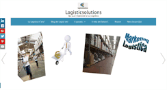 Desktop Screenshot of logisticsolutions.it